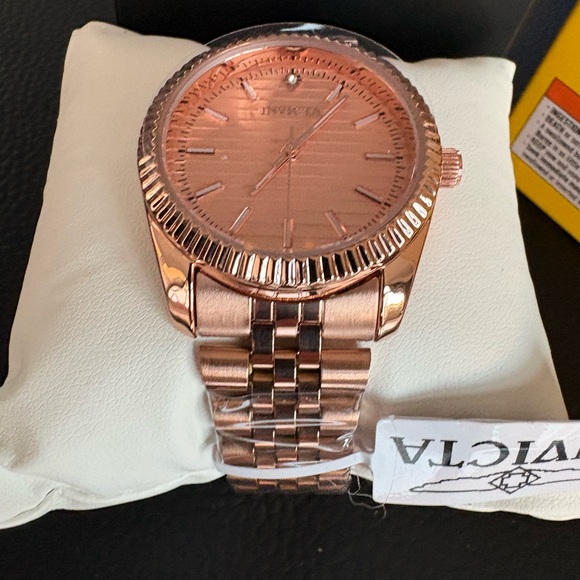 Invicta Celestial Somerset Men's Watch - 36mm, Rose Gold (69171) - Picture 4 of 10
